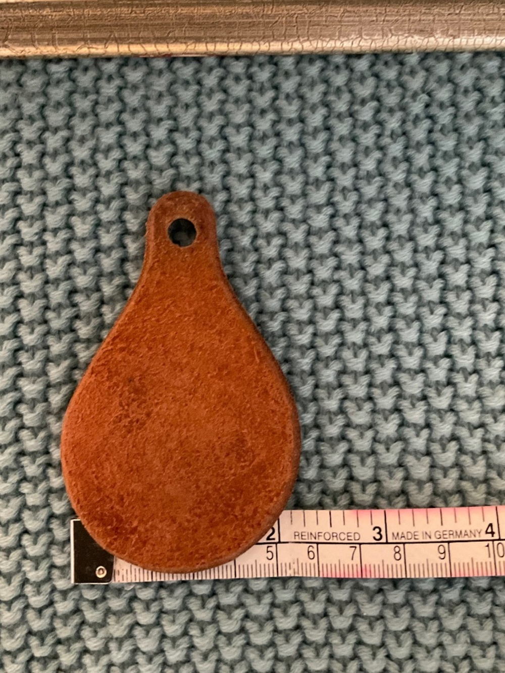Leather- Key Ring- Doggy Paws-Noel
